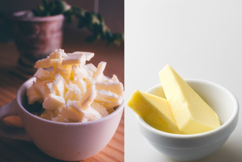 cocoa vs shea butter